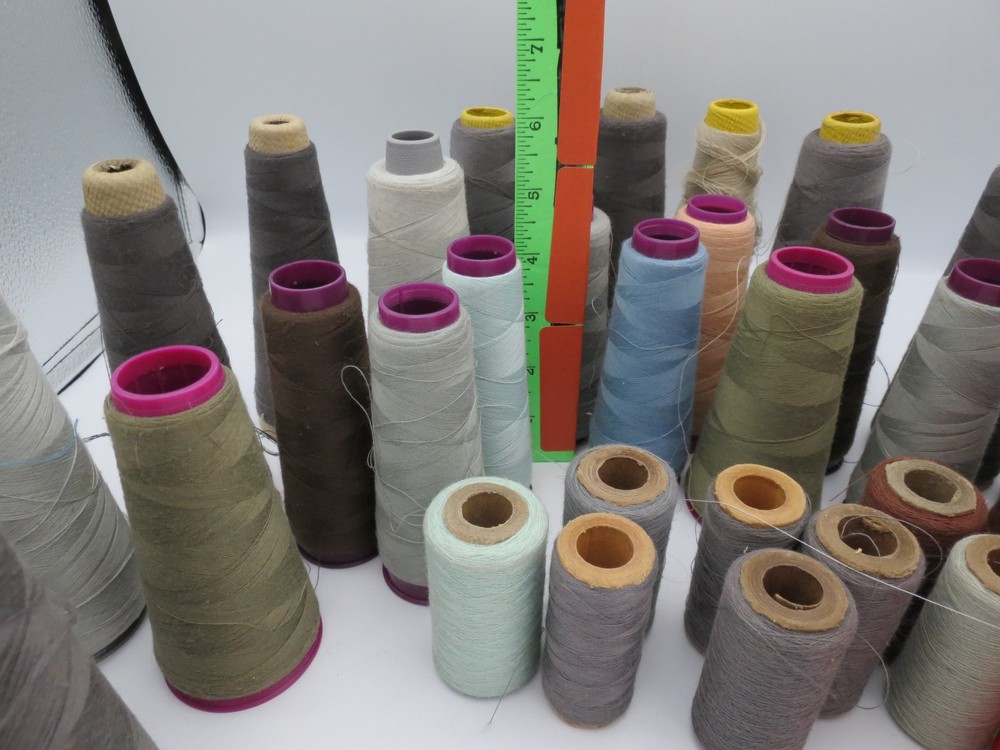 Various Brands Old Threads Large Lot for Basting / Mocking