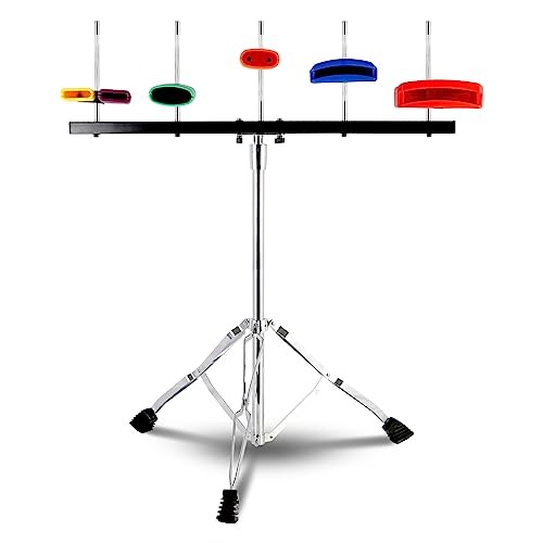 Jam Block Jam Block Percussion Stand Triangular Double Brace Set Multi-Colored