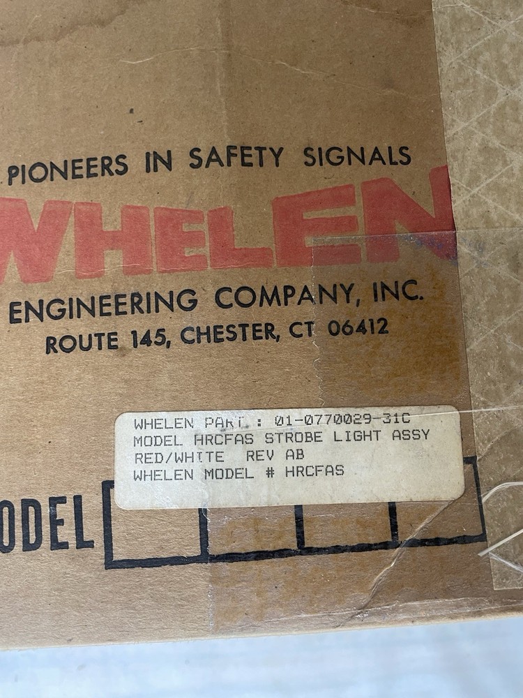 Vintage Whelen Strobe Light Airplane Beacon Light 5”Inch Diameter Missing Glass