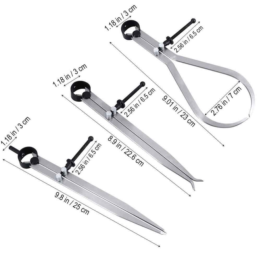 3 Piece Big Horn Caliper Set.
