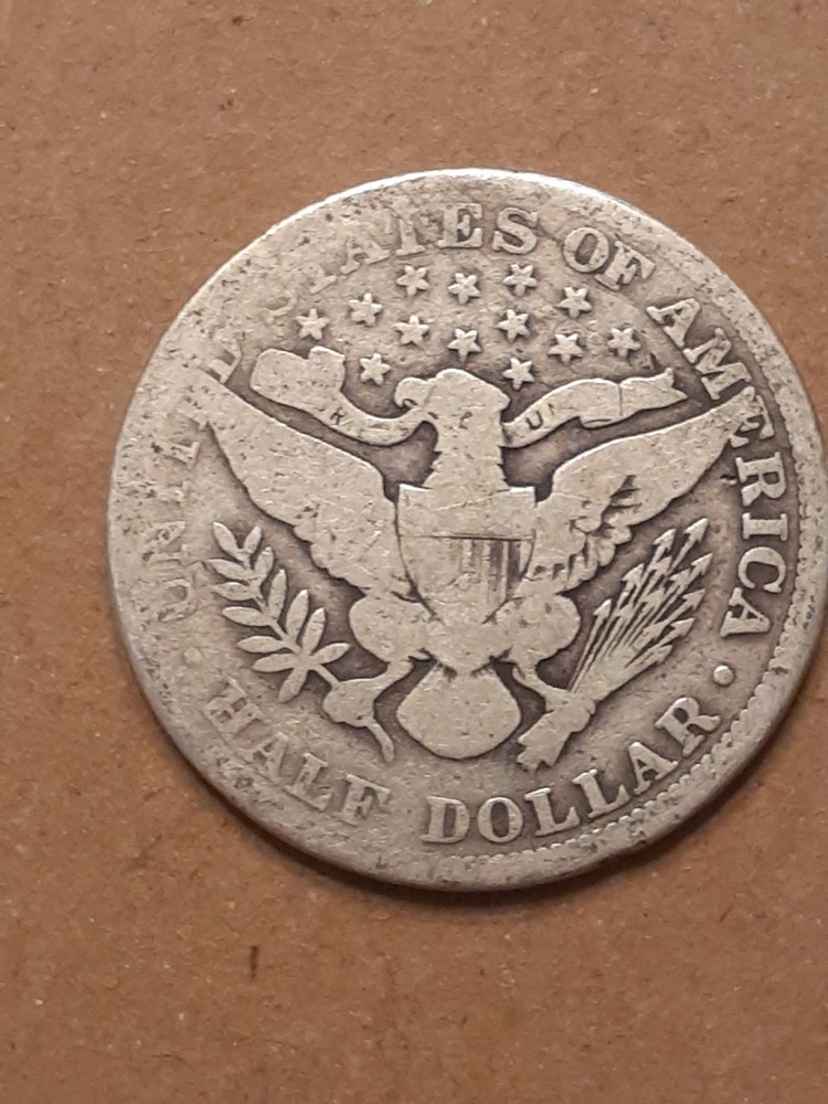1907 BARBER HALF DOLLAR