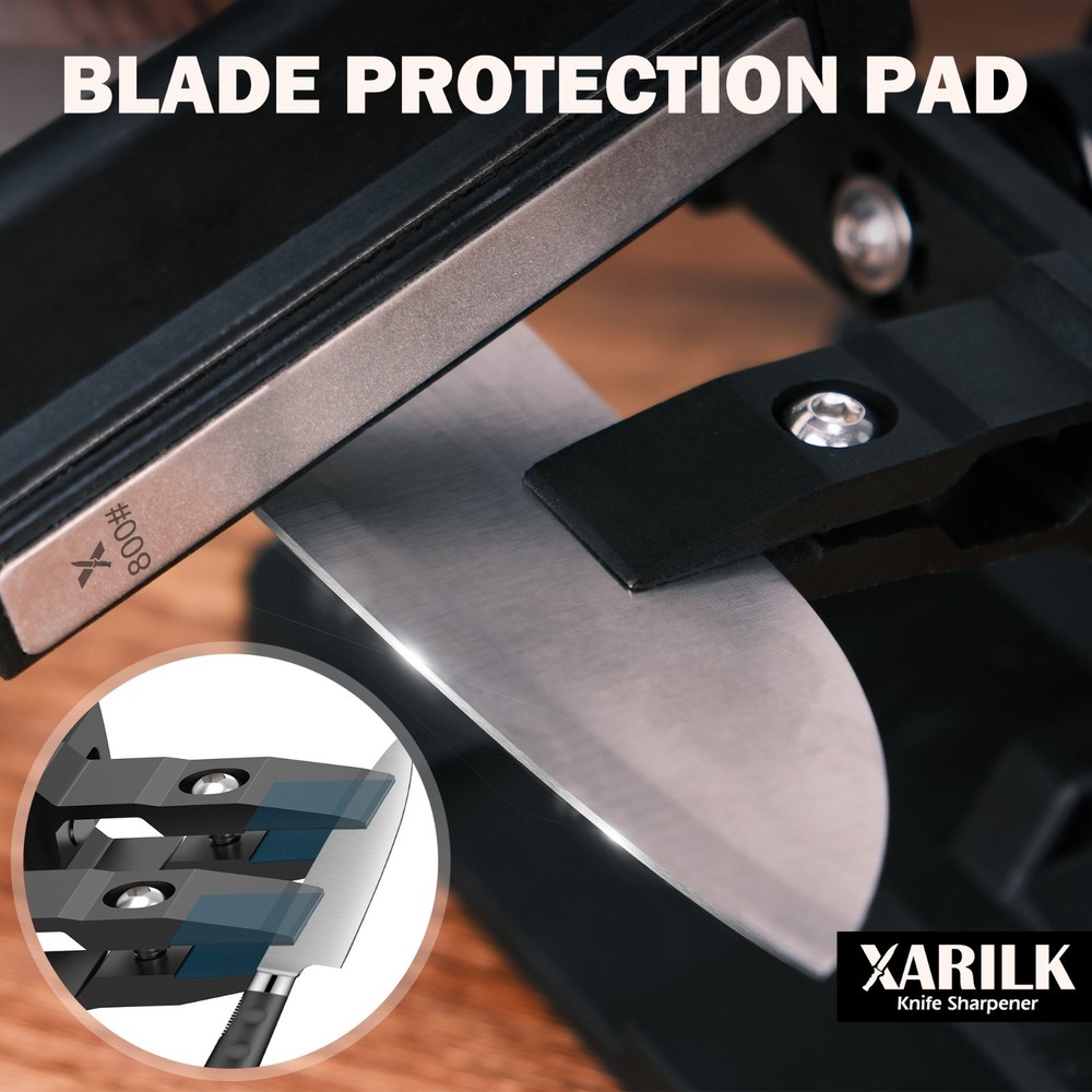 Portable Folding Knife Sharpener XAR-FS1, Adjustable Angle Sharpening System