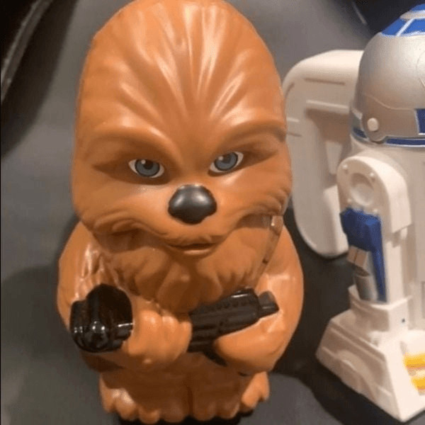 Star Wars Flashlight R2D2 and Chewbacca