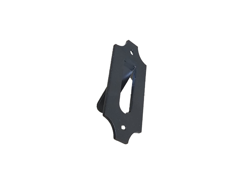 Wall Mount Bracket Skull Hanger Steel Black P911101