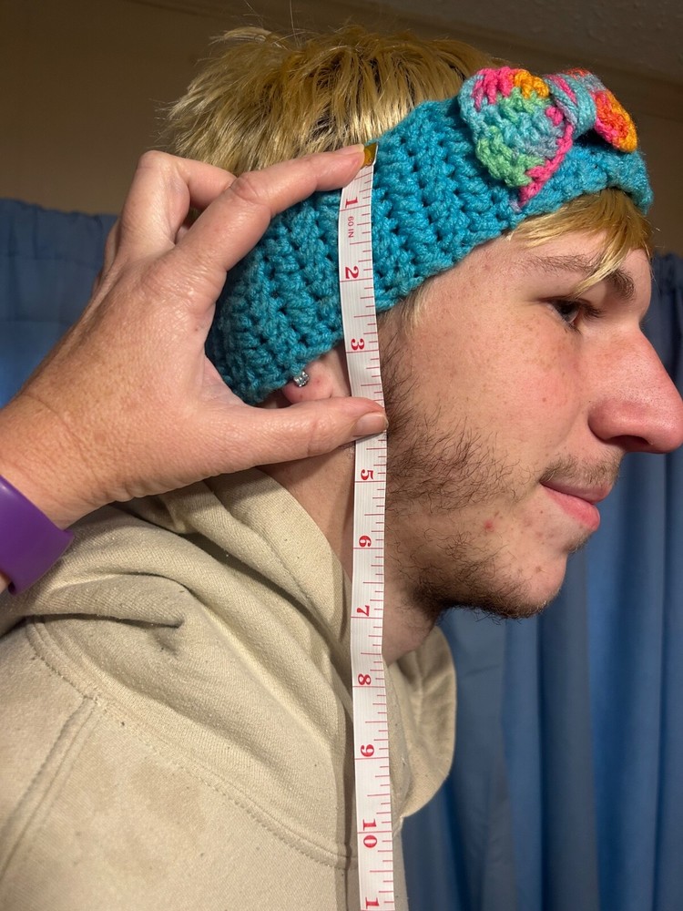 crocheted ear warmers