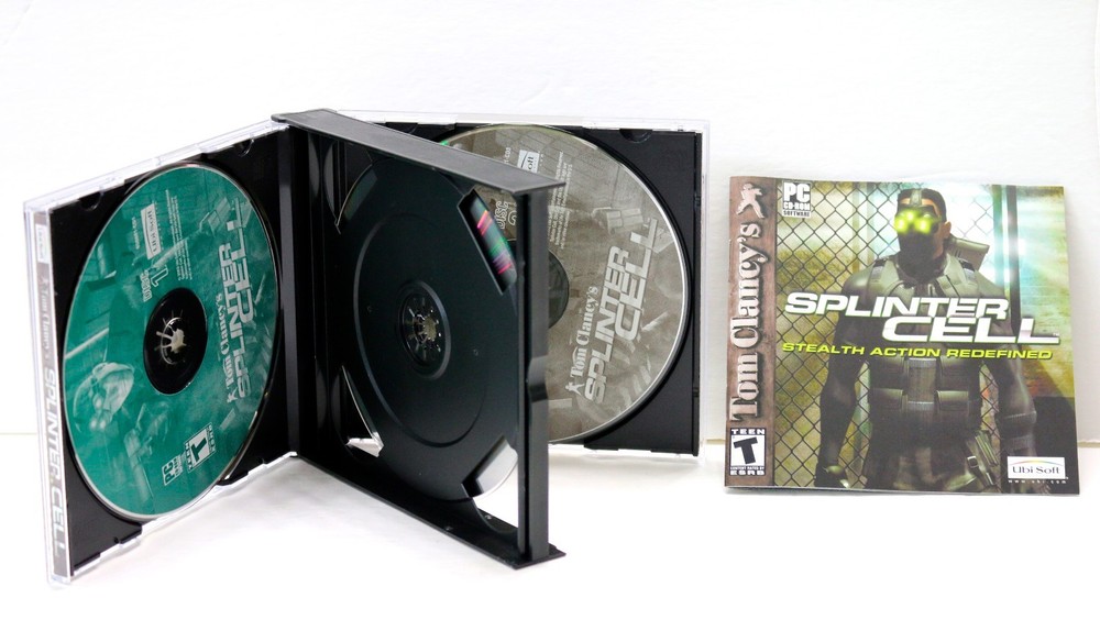 TOM CLANCY SPLINTER CELL STEATH ACTION REDEFINED PC ROM SOFTWARE
