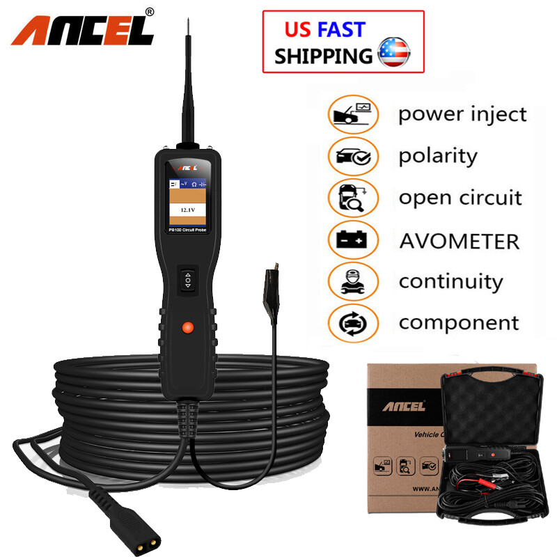 12V 24V Electronic System Multimeter Power Circuit Probe Tester Diagnostic Tool