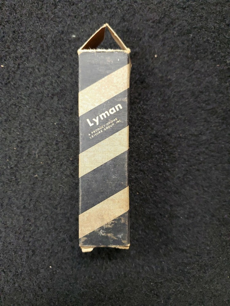 Lyman Bullet Firearms Reloading EMPTY CARDBOARD BOX