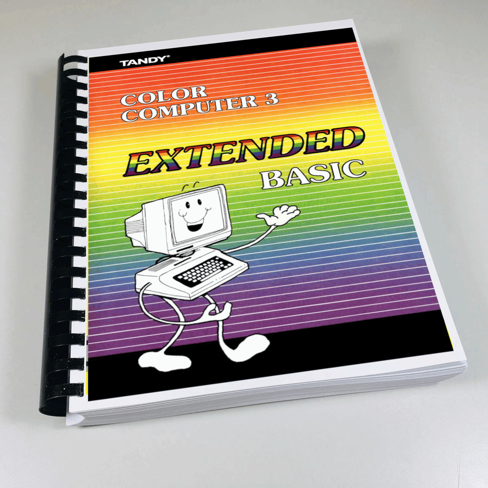 Radio Shack Tandy TRS-80 Color Computer 3 Extended Basic Manual