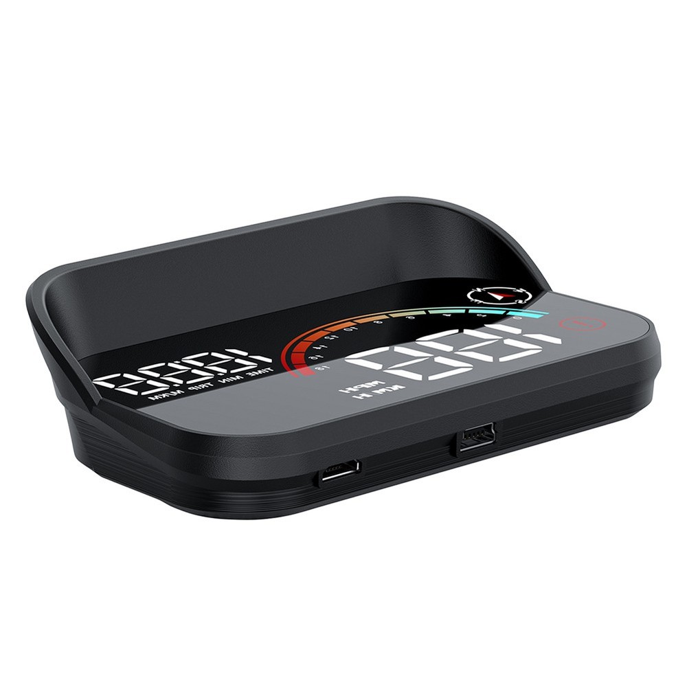 Speedometer HUD, Onboard Computer Head Up Display Gadgets Smart Time Compass