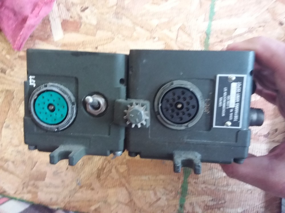 Control Intercom Communications Set C-2298/VRC with Volume Control Selector