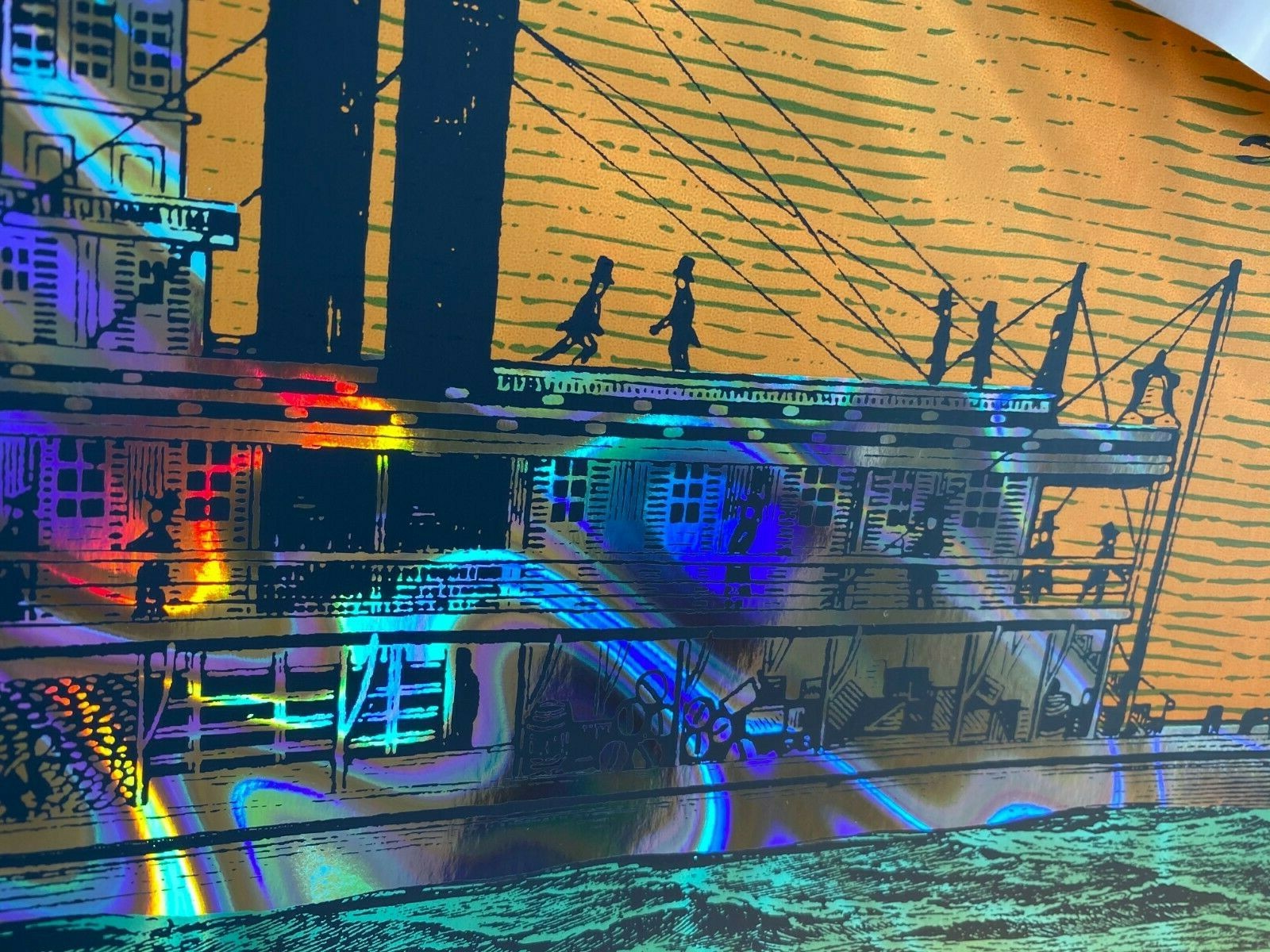 VAN MORRISON NASHVILLE 2017 LAVA FOIL PRINT POSTER AE SIGNED S/N #/35 IN STOCK!