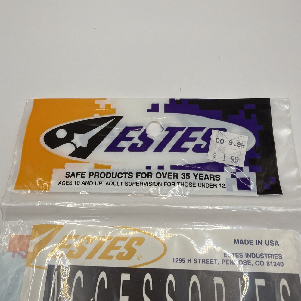 Estes Accessories Decals Hyper Astro EST 2995