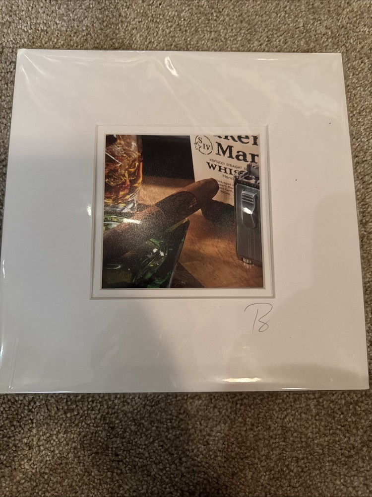 makers mark bourbon whisky Framed Matted Cigar Artwork