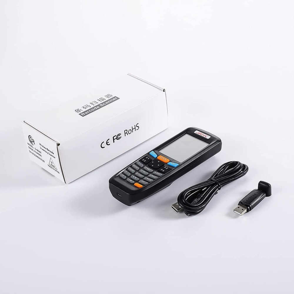 2D Wireless Barcode Scanner,JRHC Portable Inventory Scanner & Data Collector ...