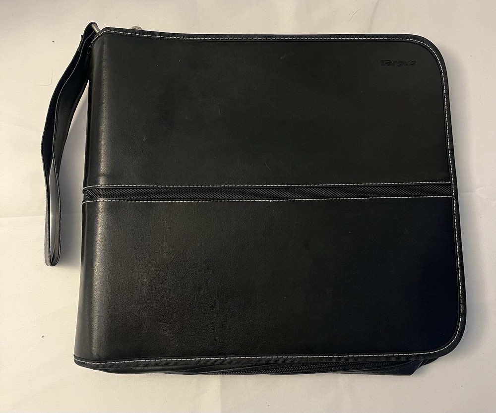 Black Vinyl CD/ DVD Case Holder For 256 Discs