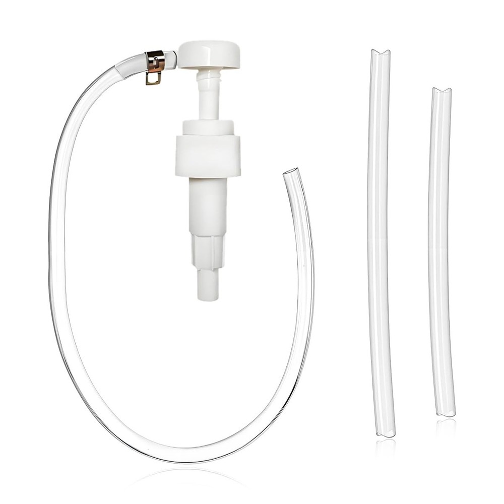 MUQIDA Fluid Pump for Quart Bottles, Transmission Extractor with White