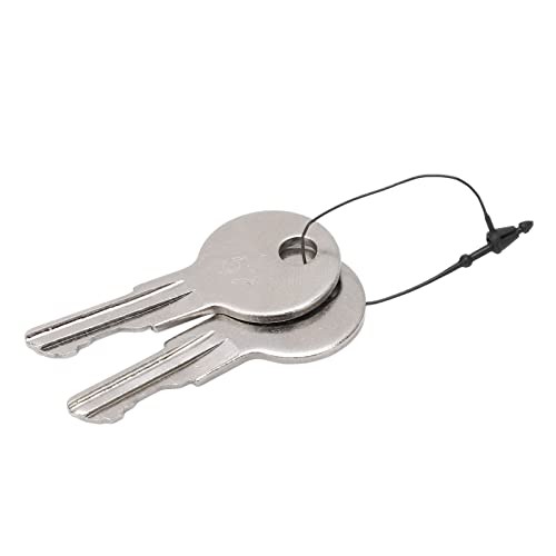 3 Position Ignition Key Switch with 2 Keys, High Efficiency Push to Choke for