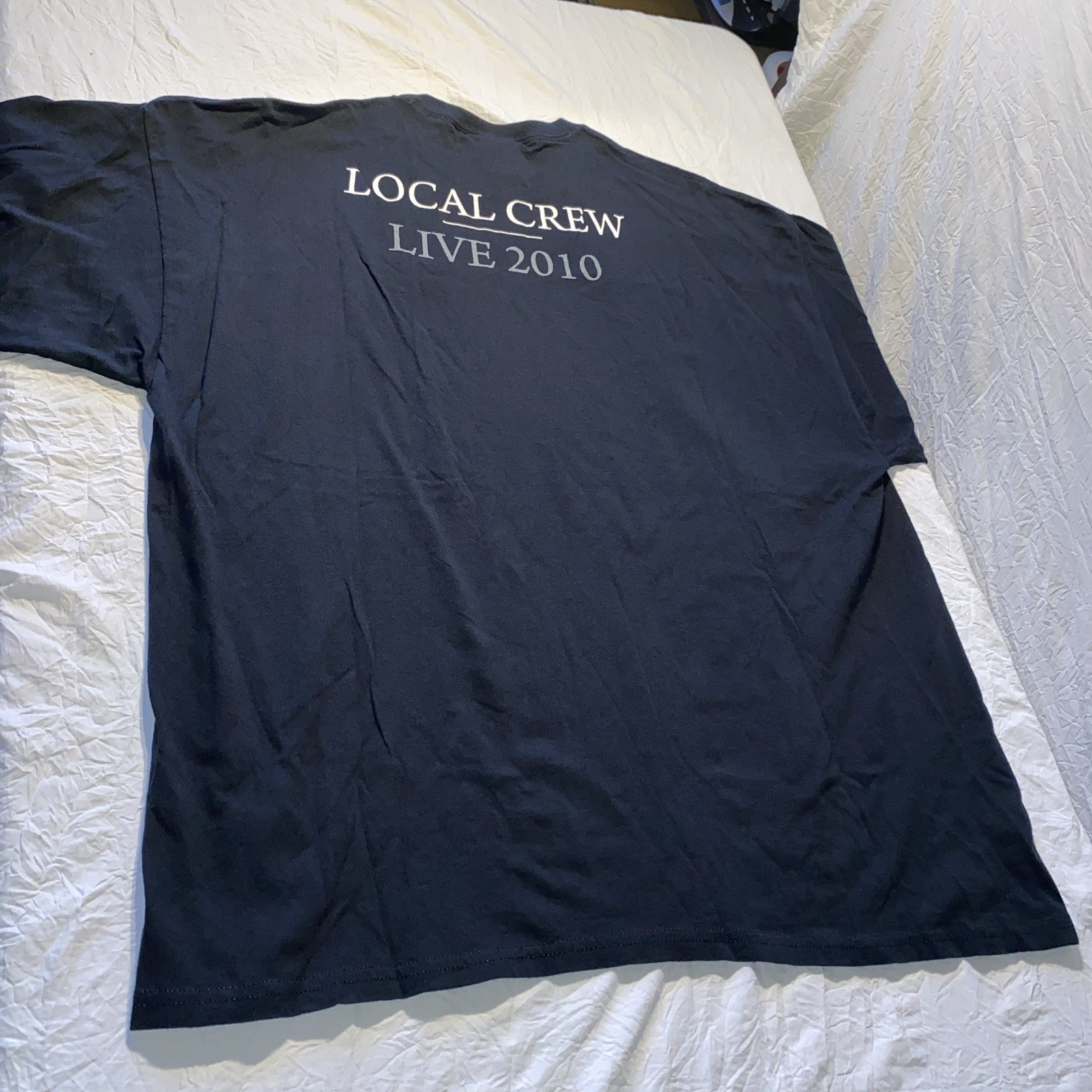 Van Morrison Tour 2010 Local Crew Shirt 2XL