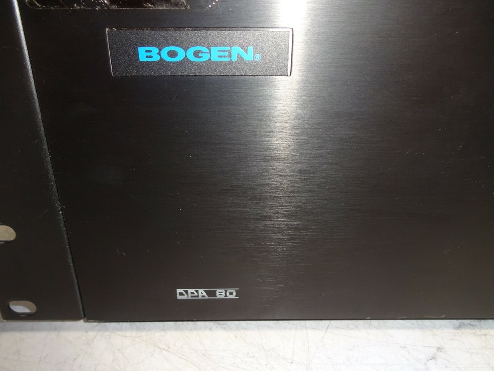 BOGEN DPA-80 POWER AMPLIFIER