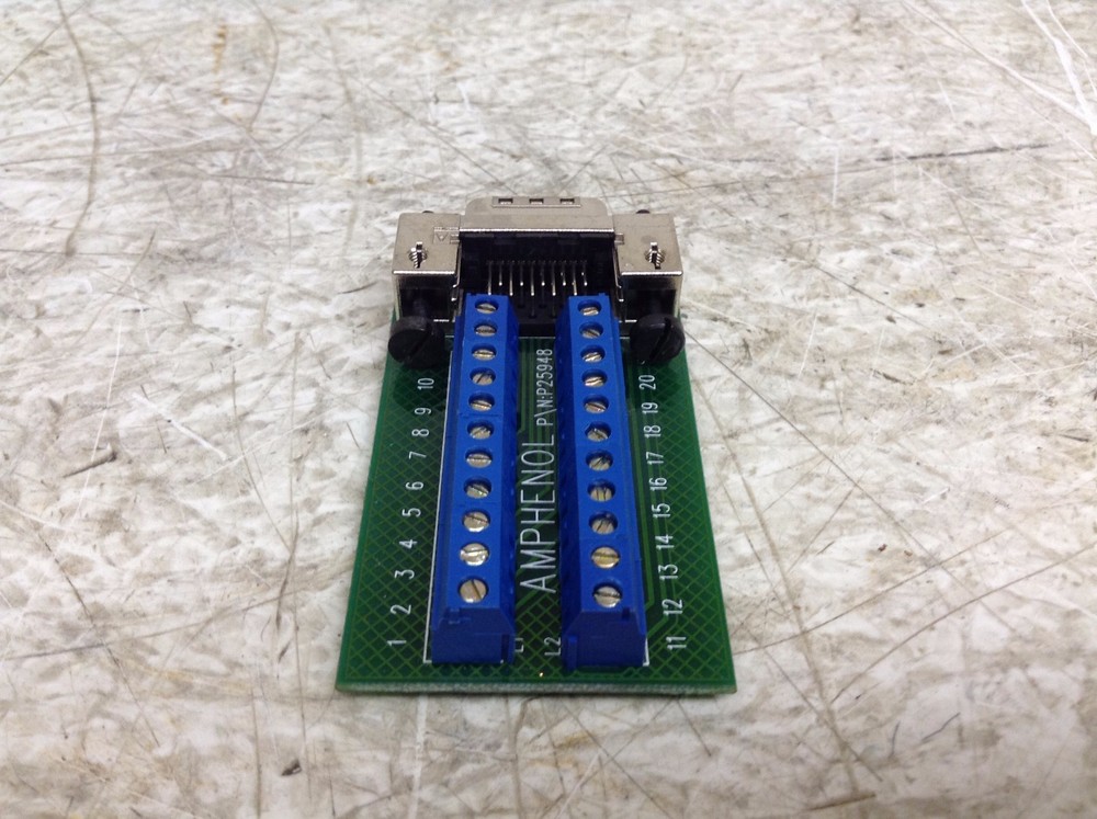 Amphenol P25948 Terminal Strip Board