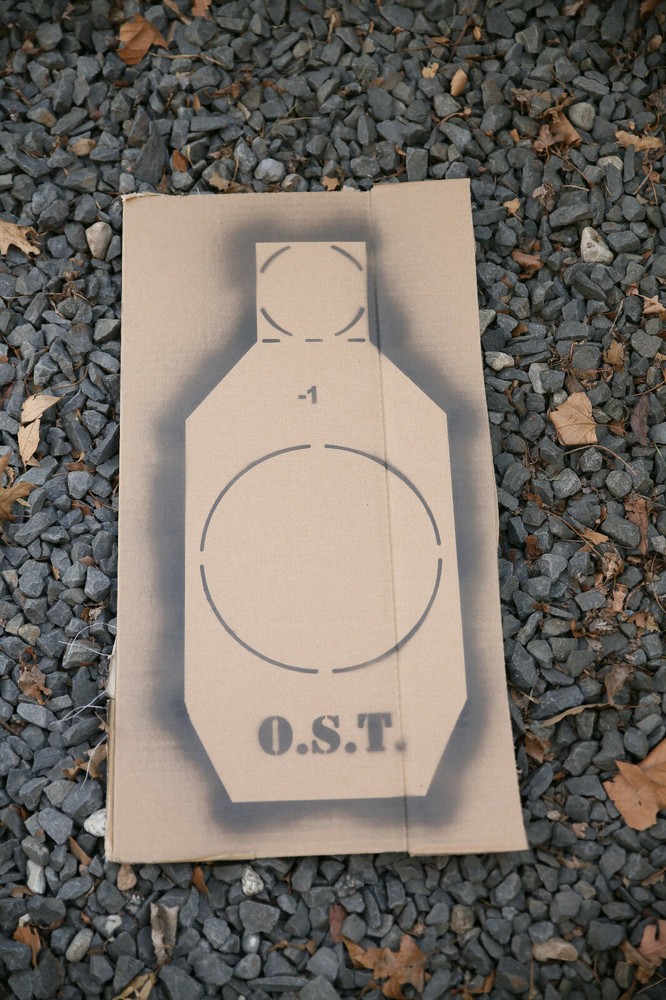 OST Compact Silhouette Kit Target Stencil paper cardboard targets