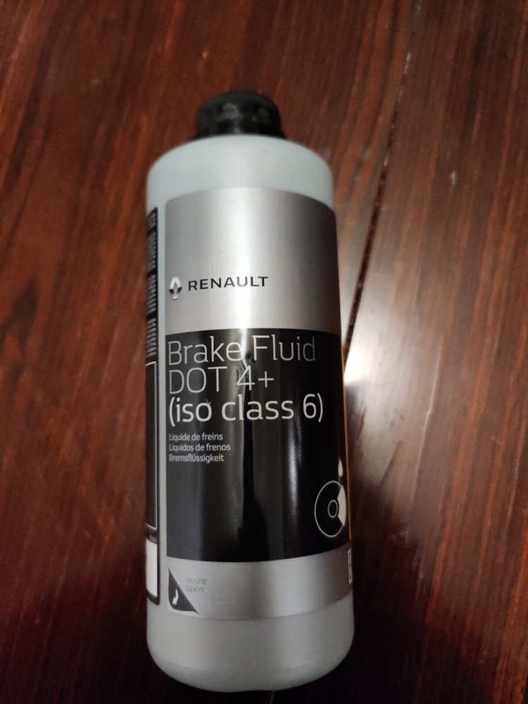 RENAULT BRAKE FLUID DOT4+ (ISO CLASS6) BRAKE FLUID REF 7711575504 - Original