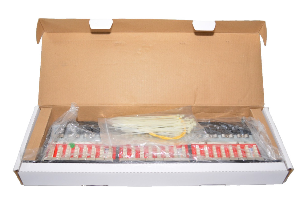 Vertical Cable Cat6A 48-Port STP Patch Panel – Rack Mount Network Distribution