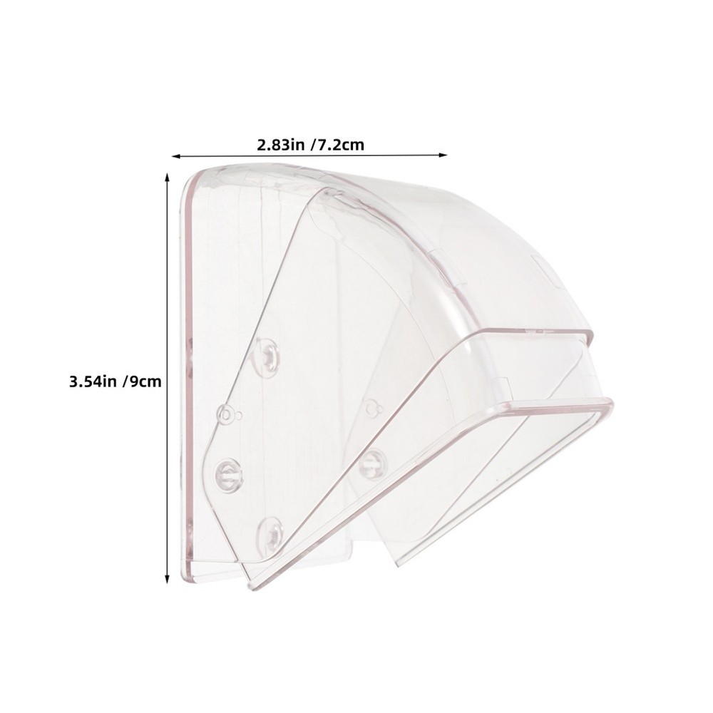 2 Pcs Wireless Doorbell Waterproof Cover Plate Access Controller Rain