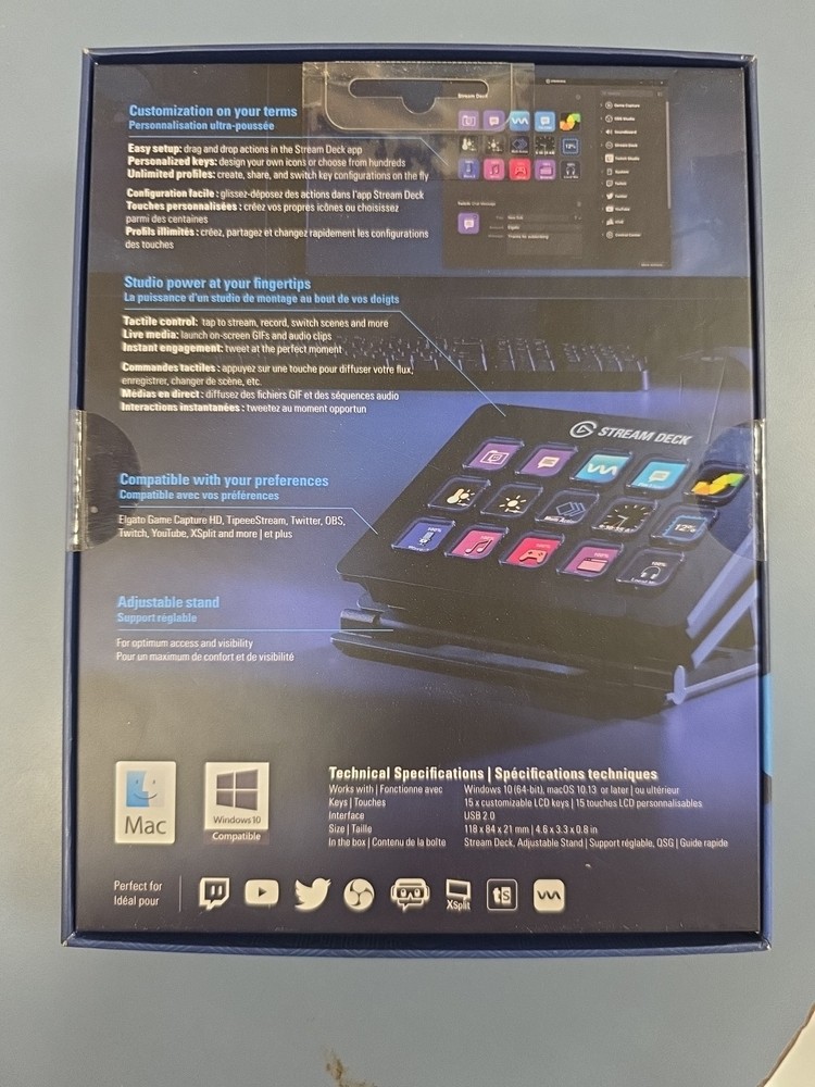 NEW. Elgato Stream Deck 10GAA9901
