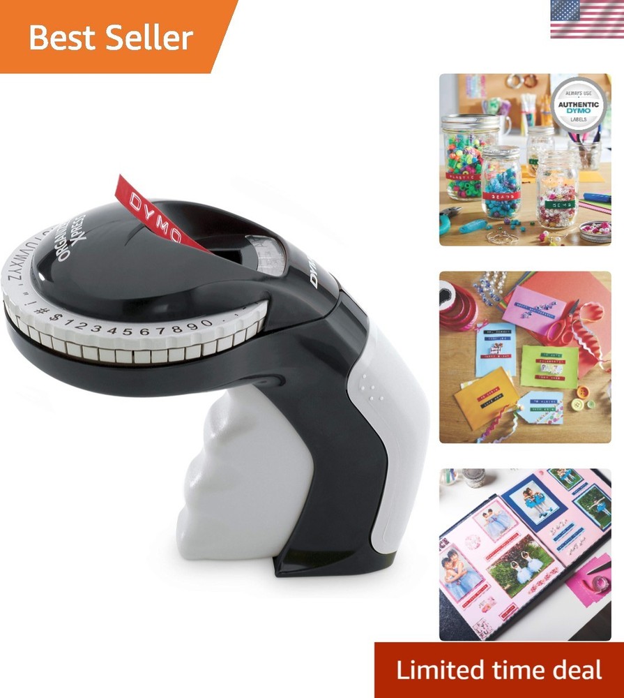 Ergonomic and Lightweight Embossing Label Maker - Perfect for Creative Labeling
