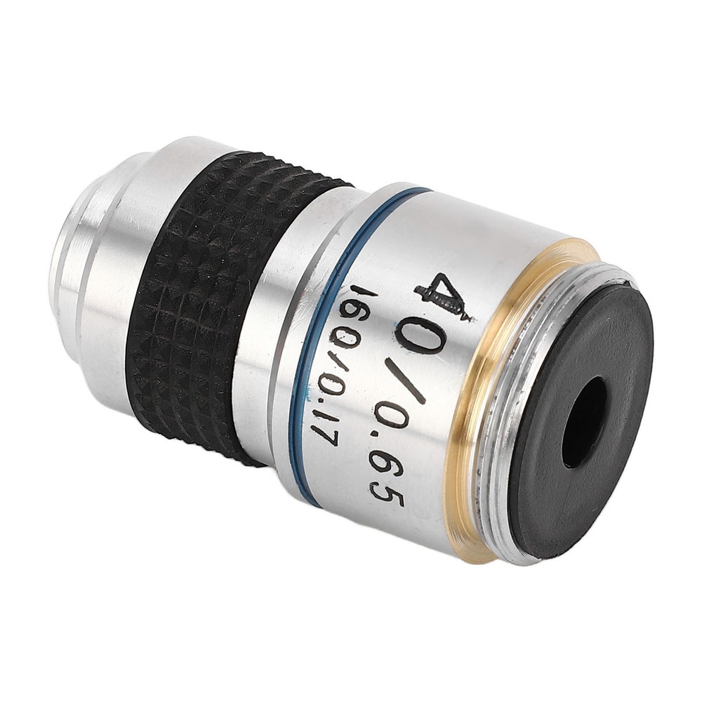 Microscope Objective Lens Biological 40X 185 Achromatic Universal Standard