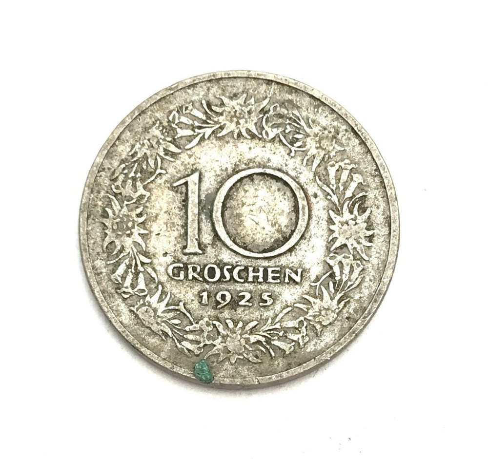 1925 AUSTRIA 10 Groschen