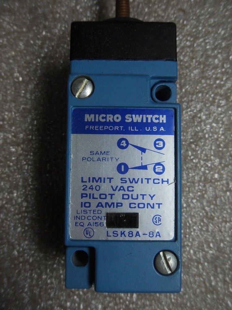 Honeywell LSK8A-8A Microswitch Limit Switch