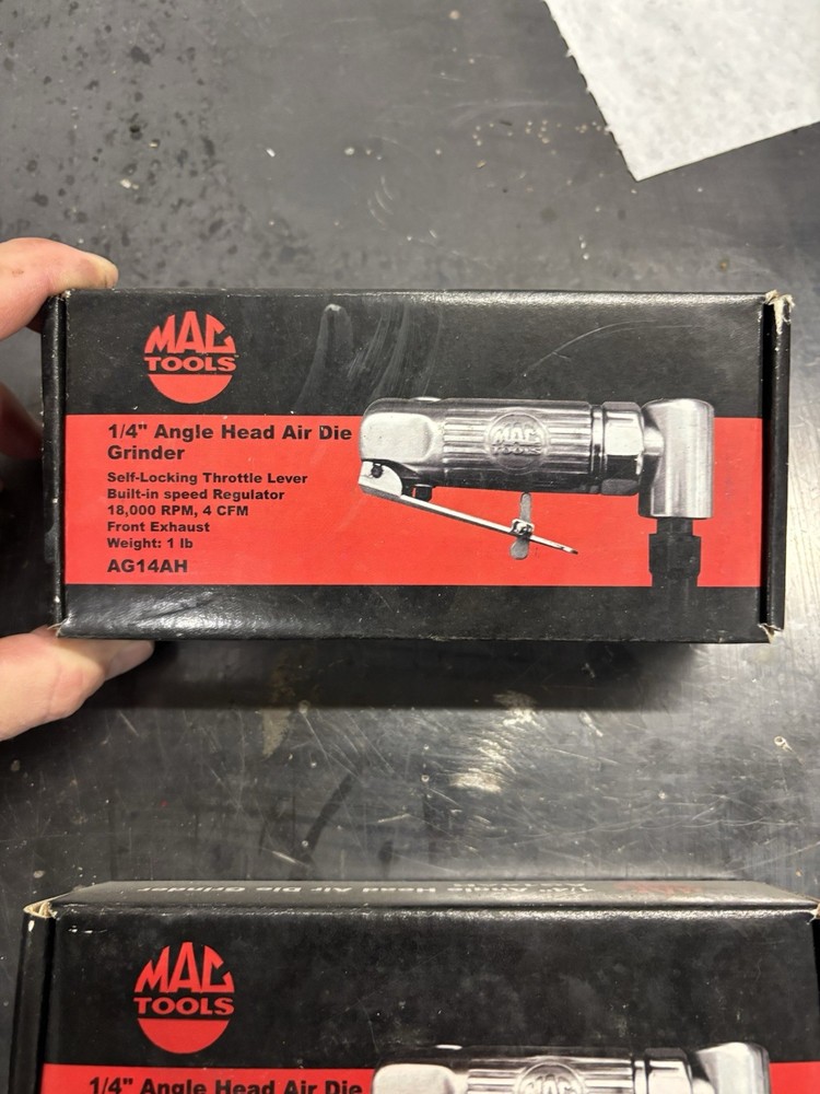 Mac Tools 1/4 Angle Head Air Grinder