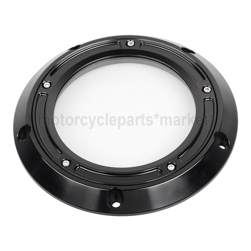 See Through CNC Engine Derby Timing Timer Cover For Harley Electra Glide FLHTCU