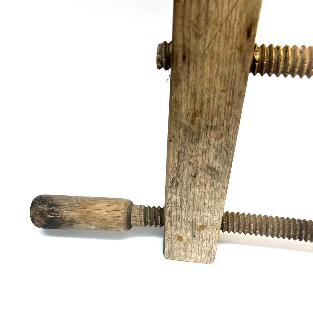 Vintage Rustic 16" Wood Shop Vise
