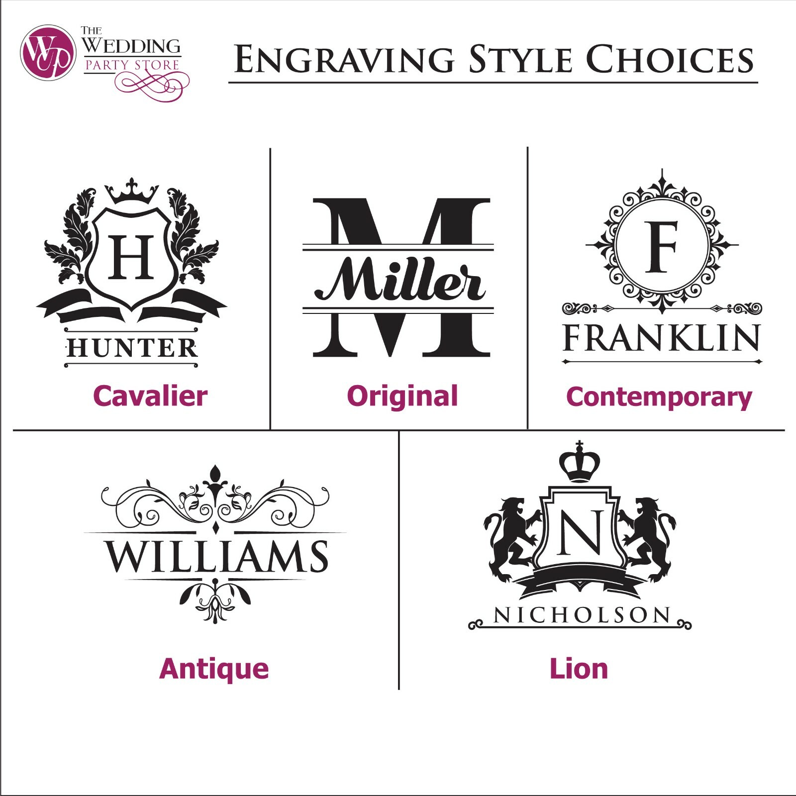 Personalized Whiskey Decanter Set with 2 Matching Glasses