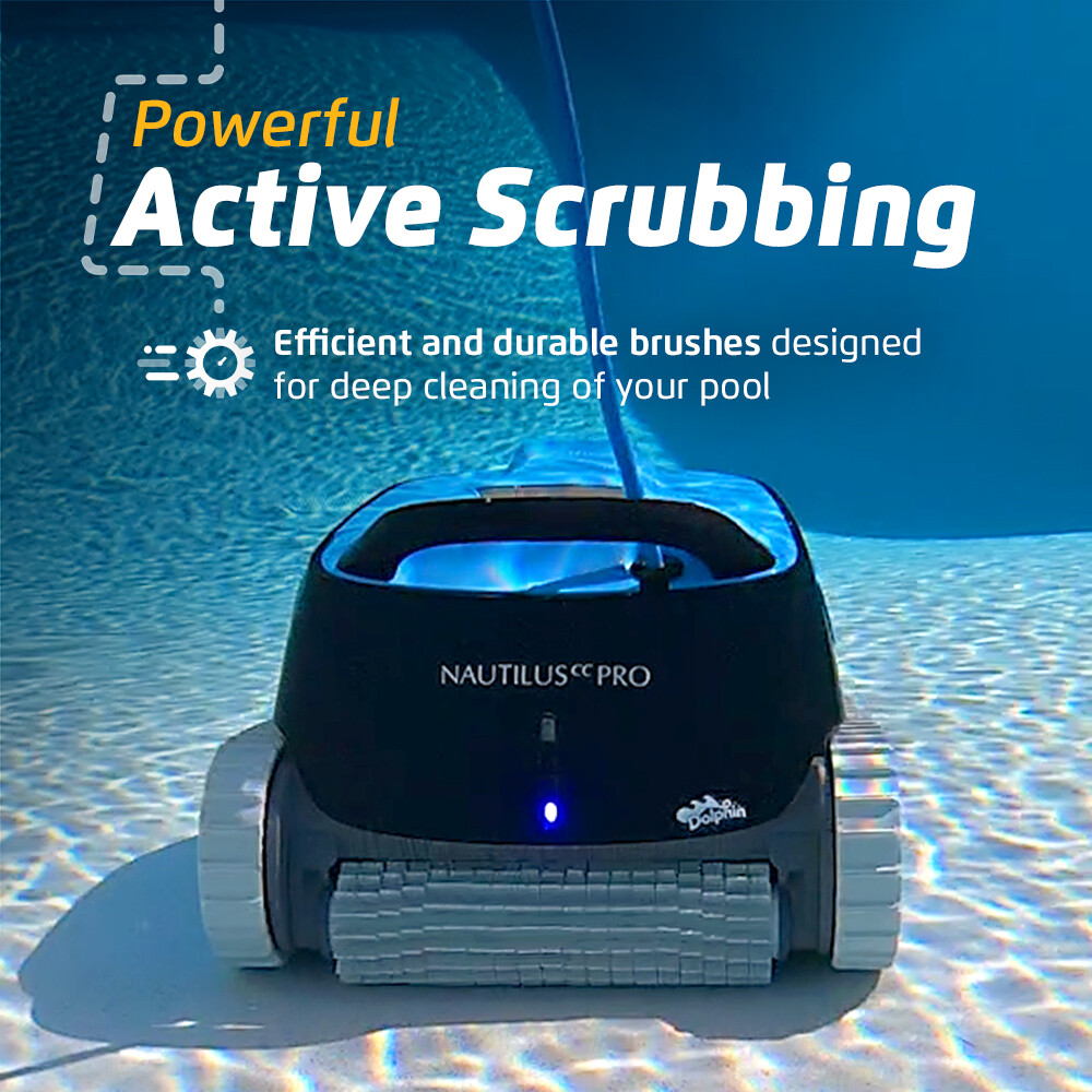 Dolphin Nautilus CC Pro with Wi-Fi Control — Easy-Access Top-load Filter