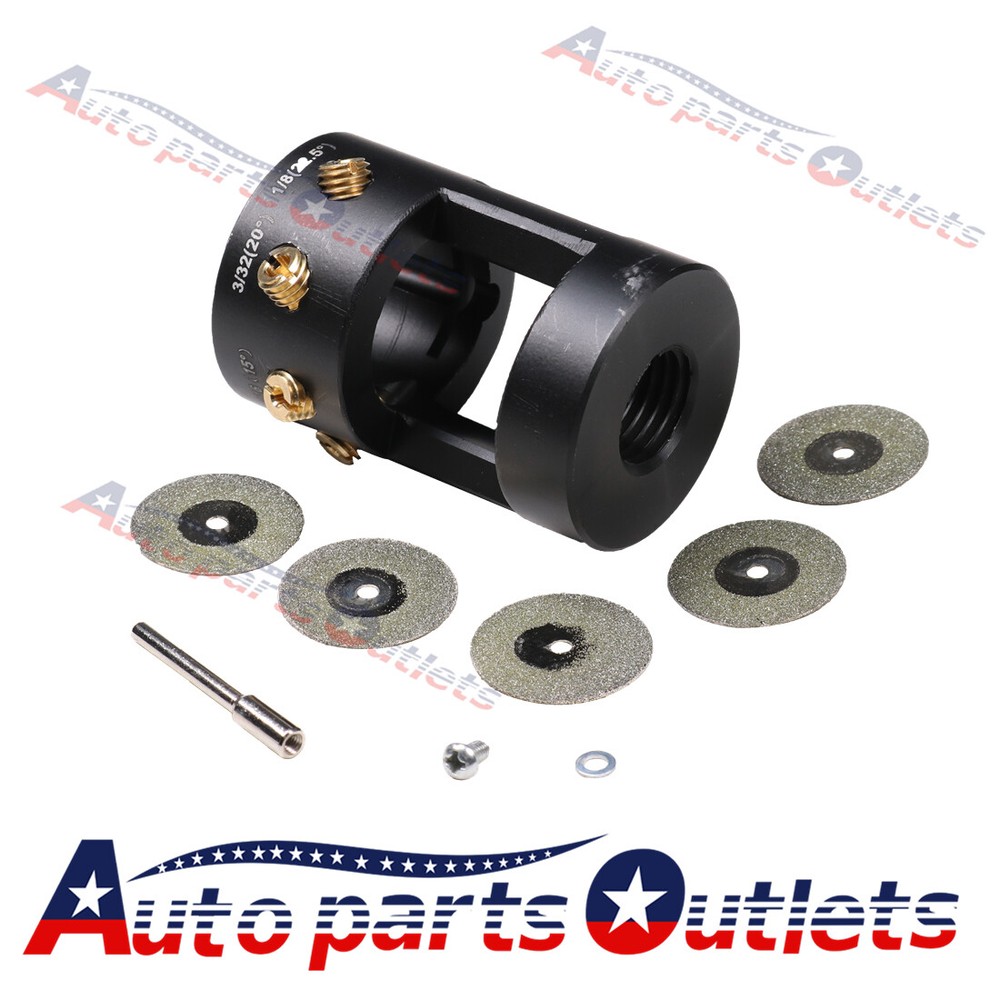 Fits TIG Welding Tungsten Grinder & Sharpener Multi-Angle Offsets Head Tool NEW