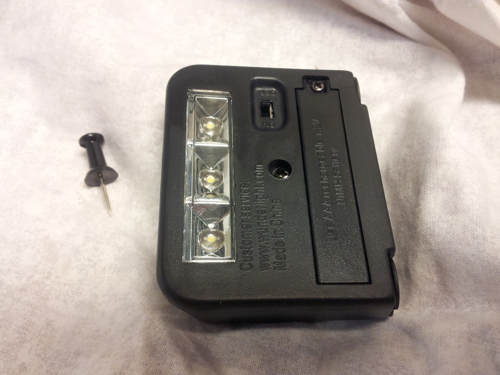 Outside Solar illuminate LED Home Security Yard Sign