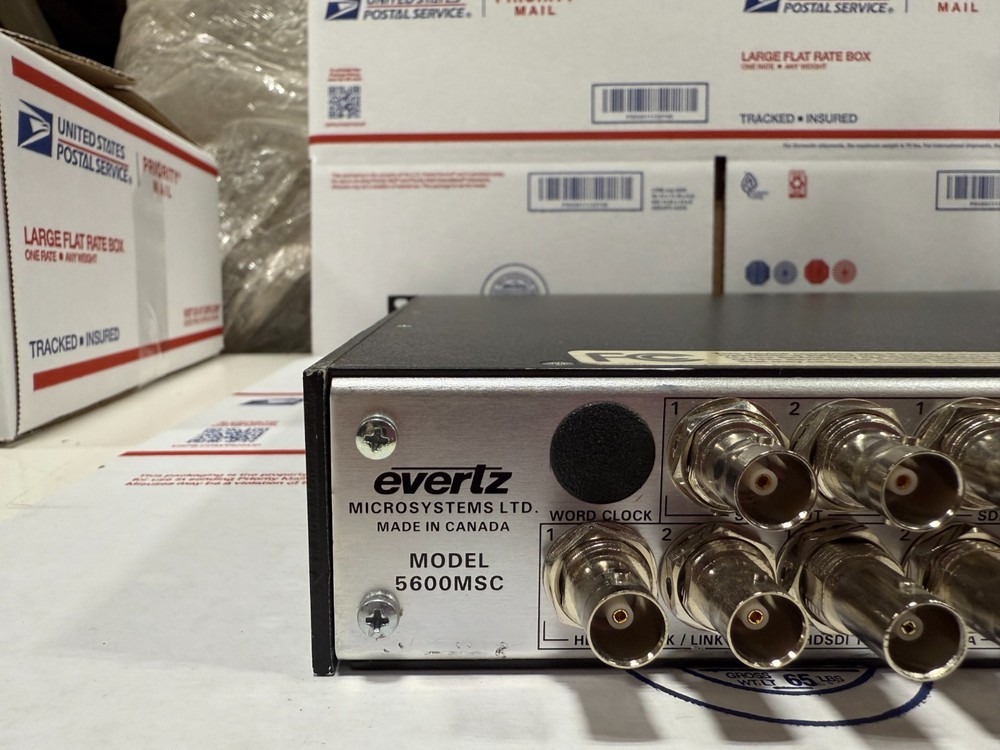 Evertz Master Clock / SPG 5600MSC