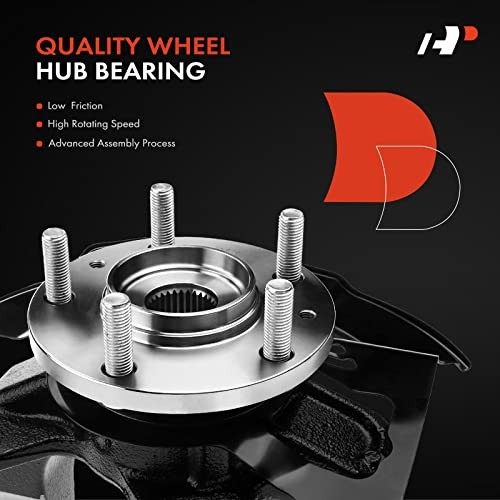 Front Left Steering Knuckle & Wheel Bearing Hub Front Left Driver Side