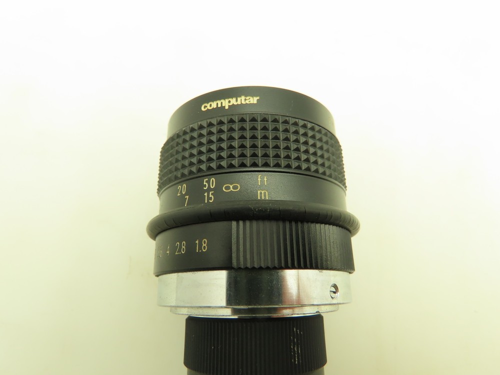 JAI CV-252 CCD Video Camera Sensitive Monochrome Analog 12VDC 50MM Computar