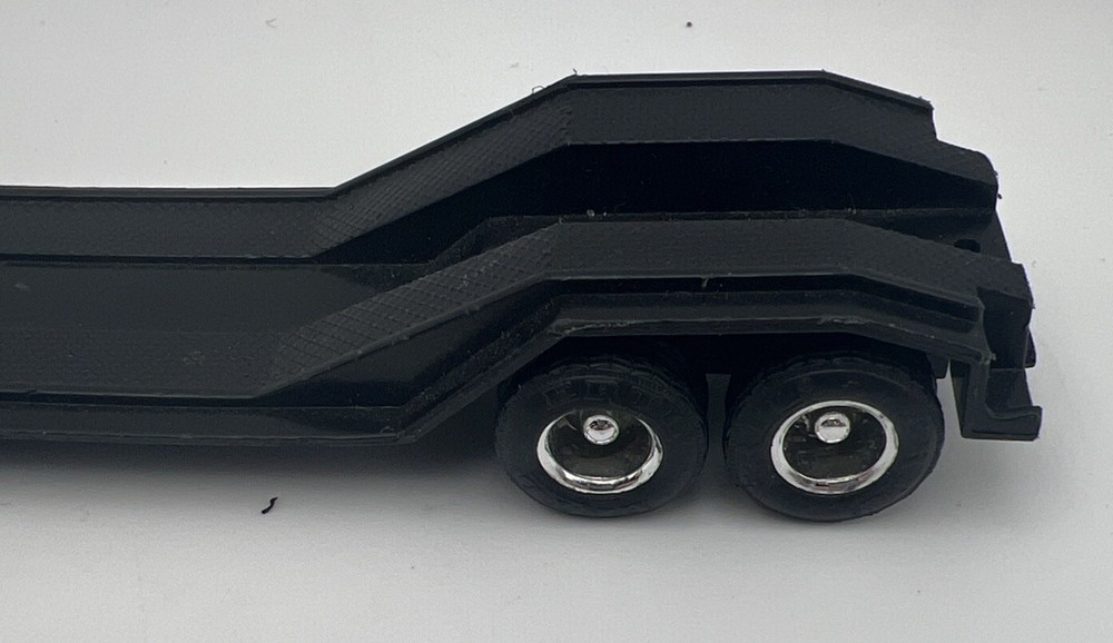 Ertl John Deere Tractor Trailer Flat Bed Trailer Black