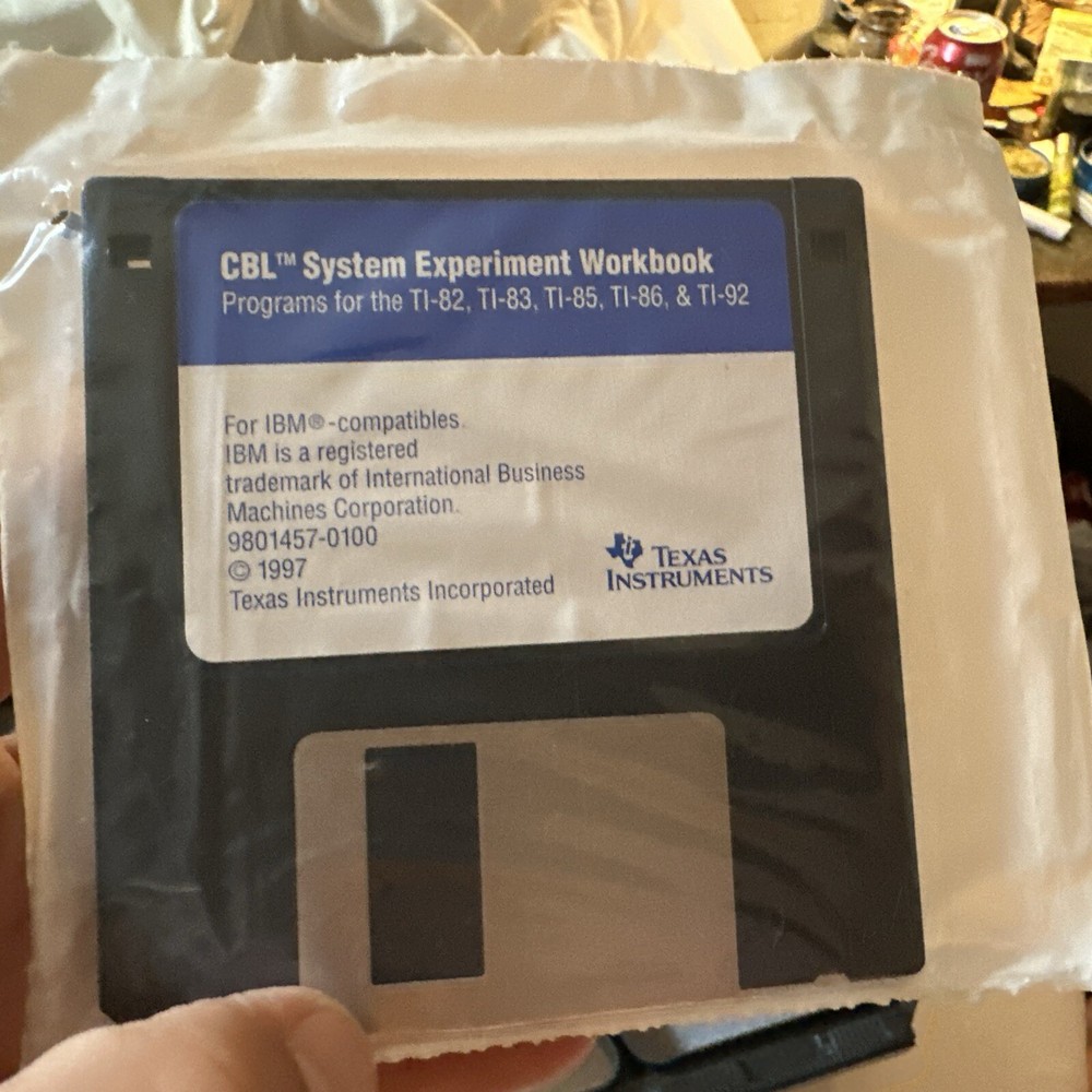 Texas Instruments CBL System Calculator-Based Laboratory Data Collector