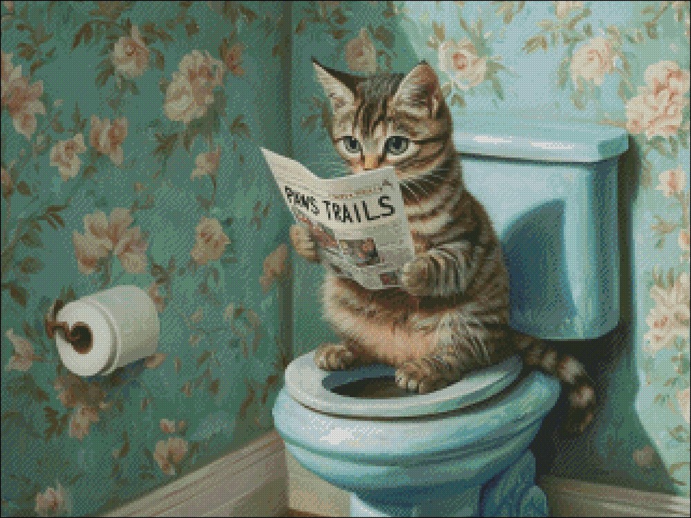 Do Not Disturb - DIY Chart Counted Cross Stitch Patterns Needlework DMC Color