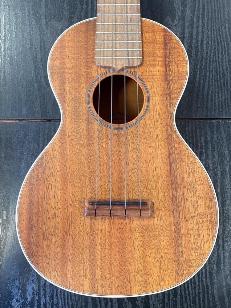 MARTIN 2K CONCERT SOLID FLAME KOA UKULELE- FOR REPAIRS ONLY.