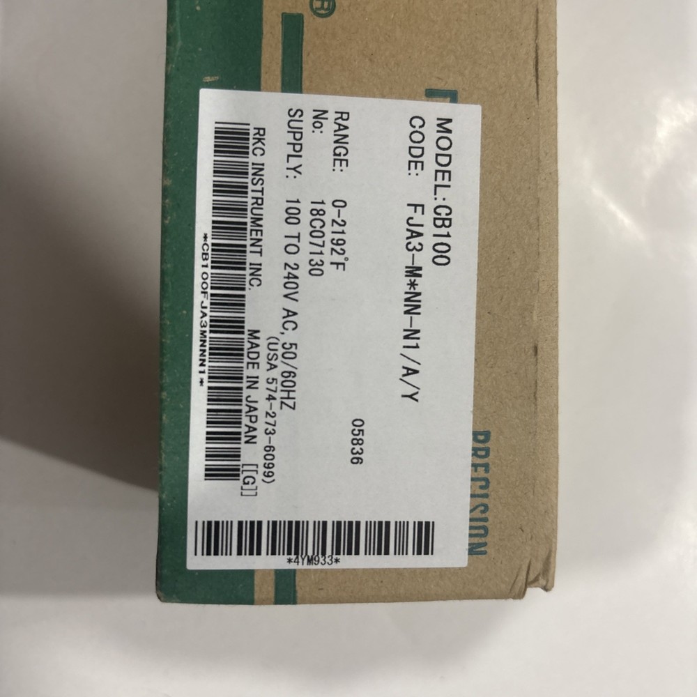 Digital Temperature Controller CB100.  fja3-m*nn-n1/A/y
