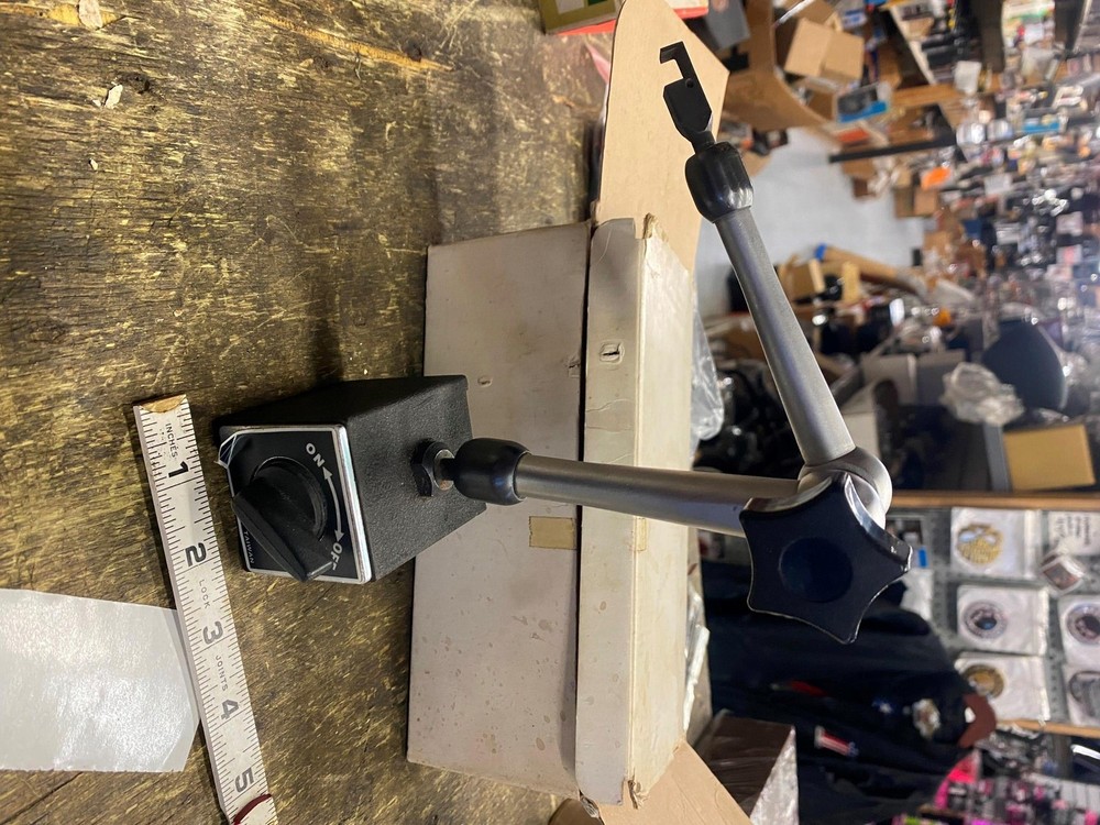 Indicator Positioner Holder Magnetic Base Post Adjustable Rod Balancing Machinis